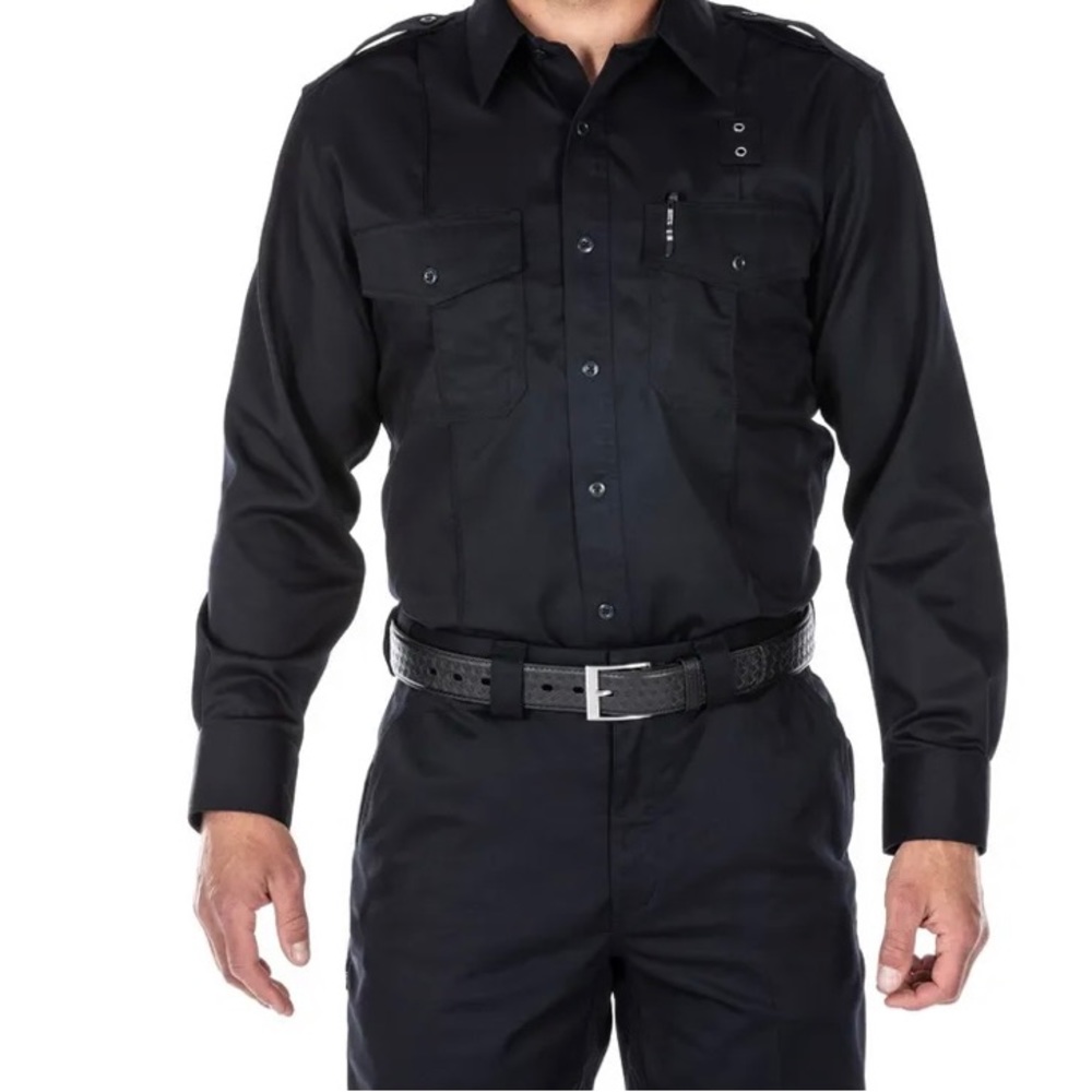 5.11 Tactical Series Men’s Taclite PDU Class B Black Shirt